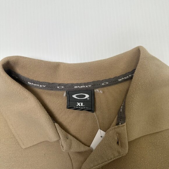 Y2K Oakley Mini Logo Polo Shirt XL - Picture 4 of 5